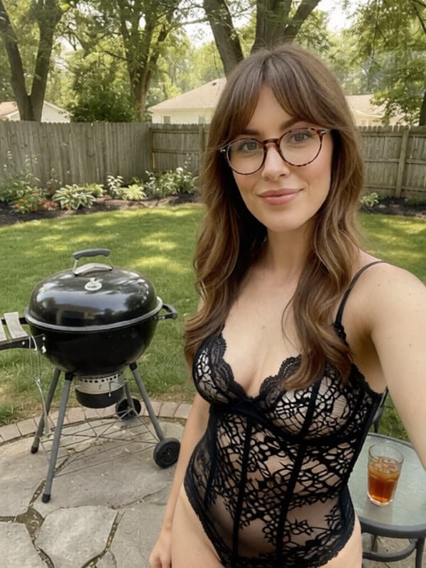 Nudifier online Lace Lingerie Effect after - AI transformed result